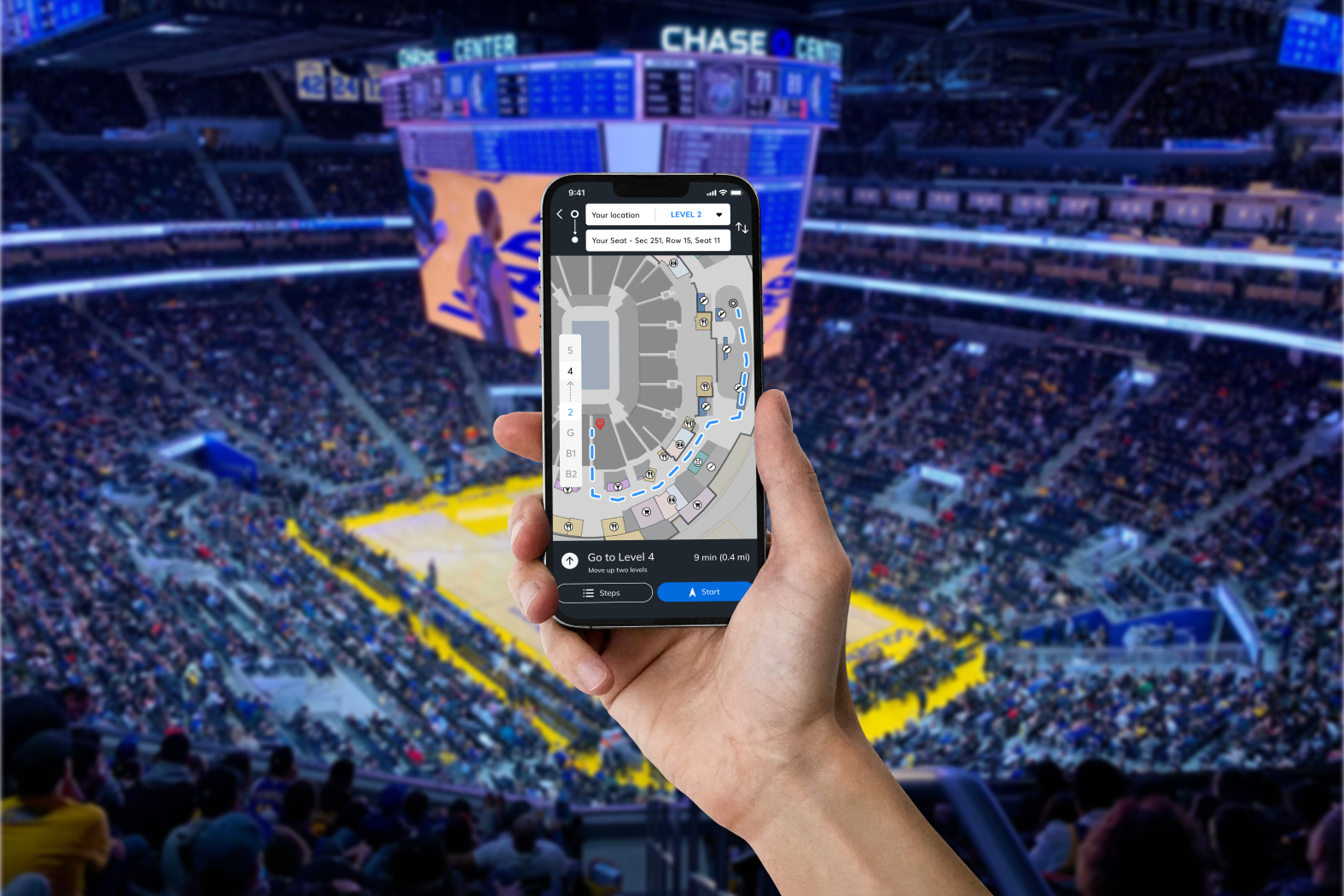 Wayfinding in Ticketmaster